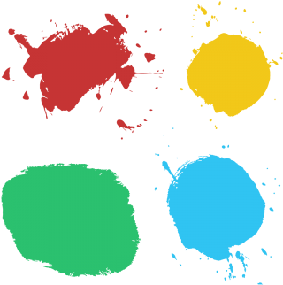 Colorful Splash Splatter Collection, Colorful, Splash, - Splash Collection (360x360), Png Download