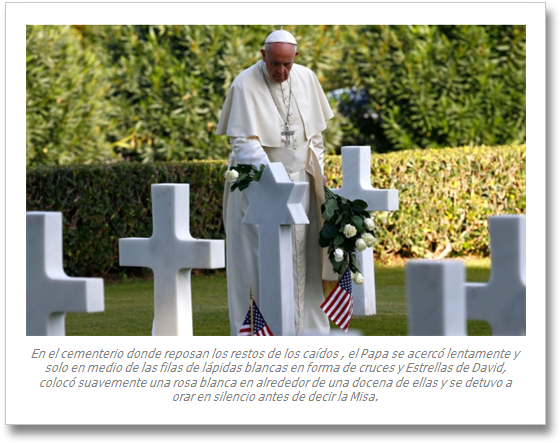 El Papa Advierte Que Una Terrible Guerra Mundial Amenaza - Pope 2017 November 2 (580x462), Png Download
