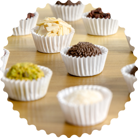 Flavors - Brigadeiro Bakery (480x480), Png Download