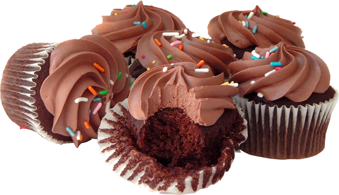 Cupcake - Chef Masterpiece Mini Silicone Muffin Pan 12 Cup Cupcake (691x397), Png Download