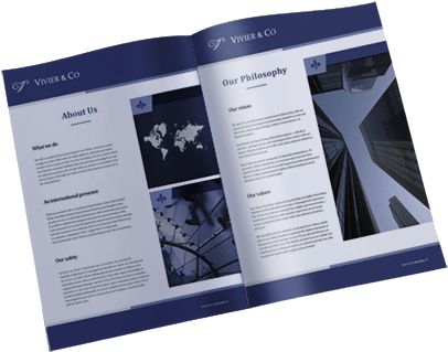 Brochures - Vivier & Co (426x342), Png Download