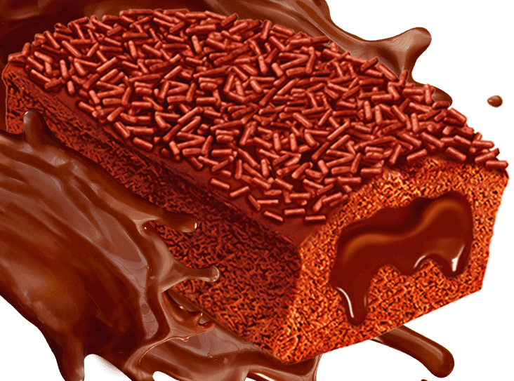 Brigadeiro Cake - Cake (732x543), Png Download