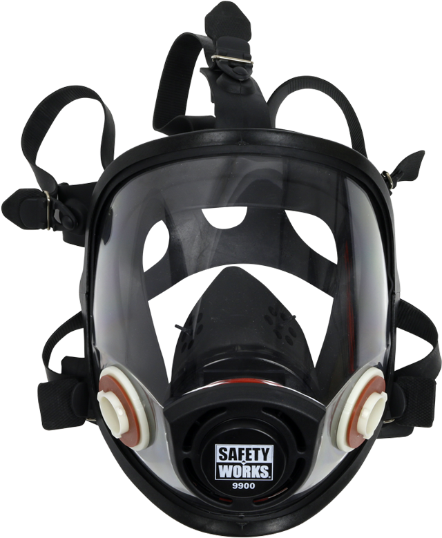 Download Full Facepiece Safety Works, Inc. Full Size PNG Image PNGkit