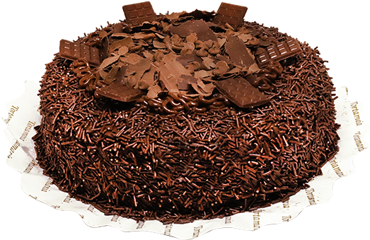 Torta Top Chip Brigadeiro - Pie (567x367), Png Download