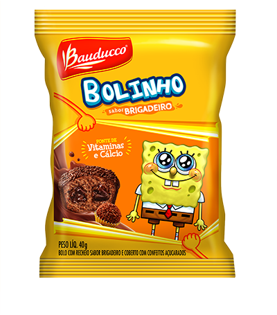 Bolinho Bauducco Brigadeiro 40gr - Bauducco Wafer Cookies, Vanilla - 5.82 Oz Tray (400x455), Png Download