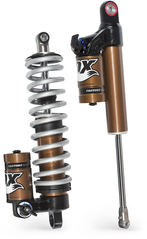 Kit-crossover Shocks - Arctic Cat Fox 1.5 Zero Qs3-r Rear Suspension Shock (560x864), Png Download