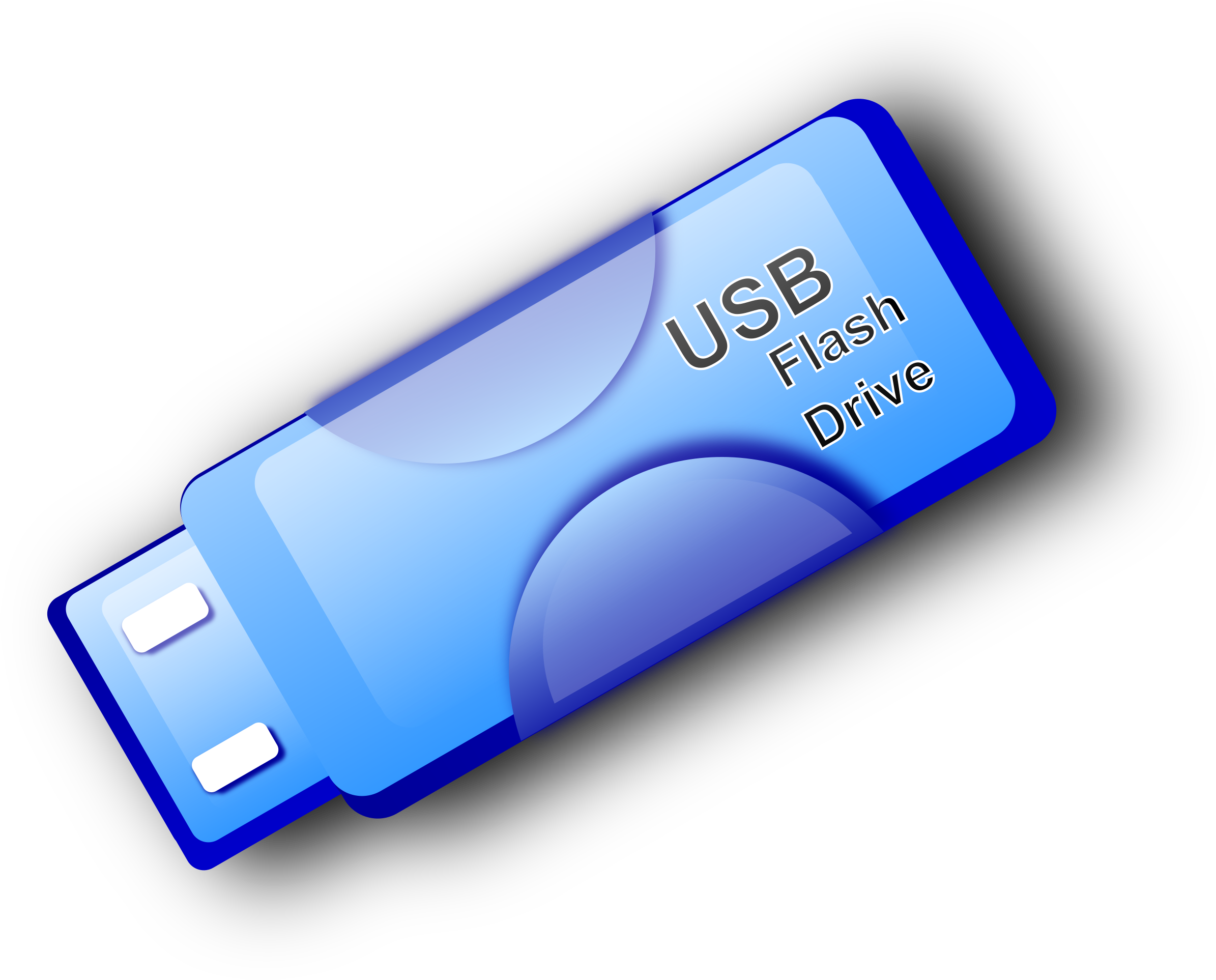 Big Image - Computer Flash Drive Png (2400x1954), Png Download