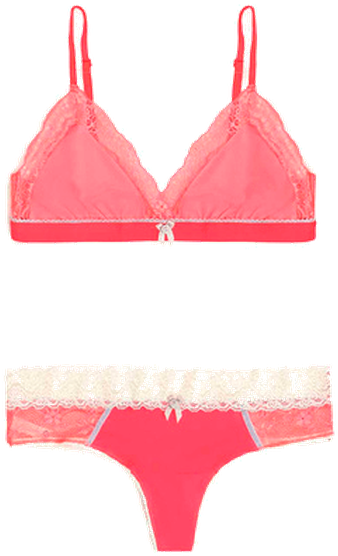 Ropa Interior Rosado - Ropa Interior Rosada (450x599), Png Download