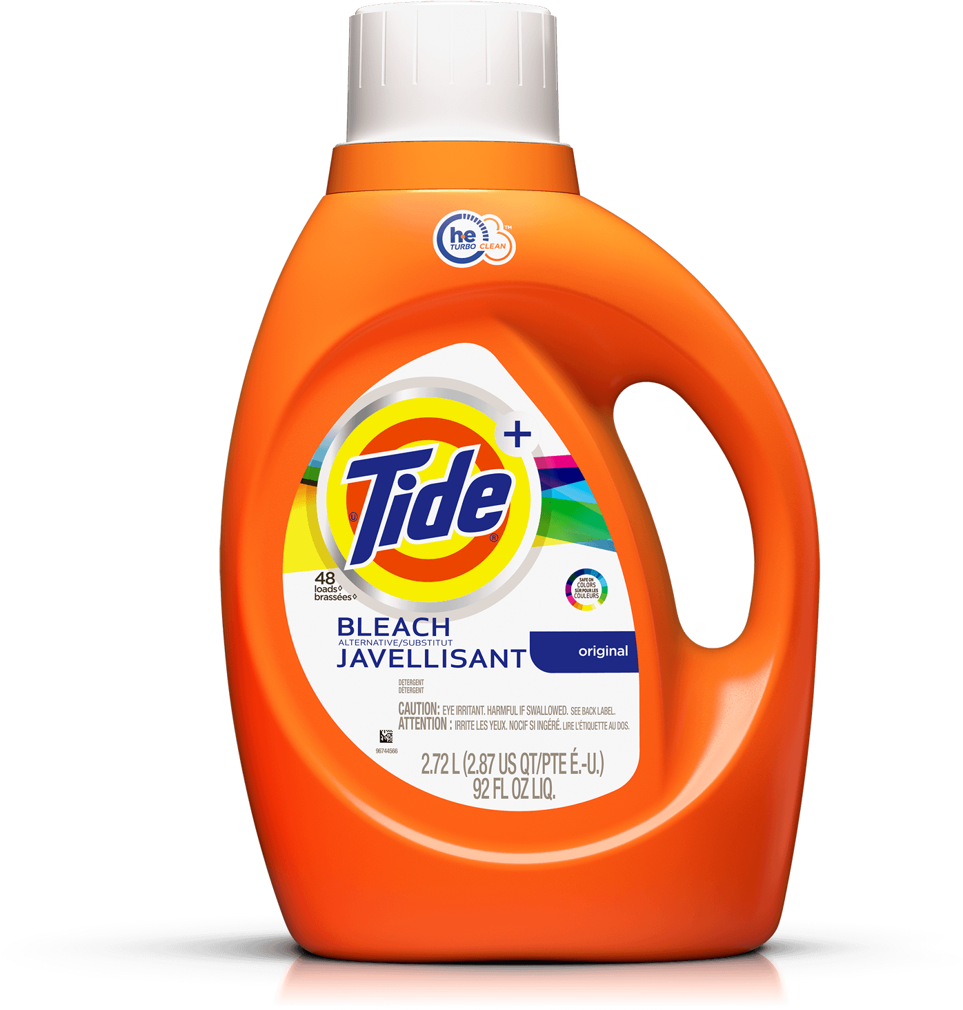 Tide Plus Bleach Alternative Liquid Laundry Detergent - Tide With Febreze (1600x1600), Png Download