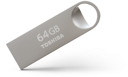 The Toshiba Transmemory™ U401 Usb Flash Drive Makes - Toshiba Transmemory U401 Usb Flash Drive - 64 Gb - (640x640), Png Download
