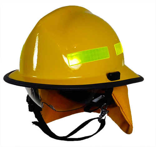 Fire Fighting Helmet - Helmet Fire (500x469), Png Download