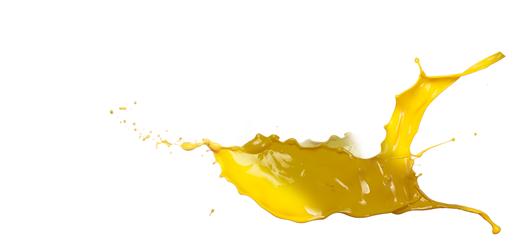 Yellow Paint Splash Png Download - Wallpaper (1050x496), Png Download