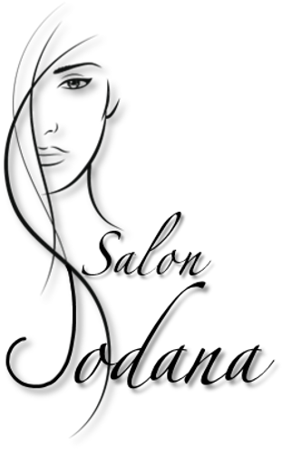 Salon Jodana Logo Final - Woman Face Logo Png (344x502), Png Download