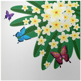 Floral Design Background - Design (400x400), Png Download