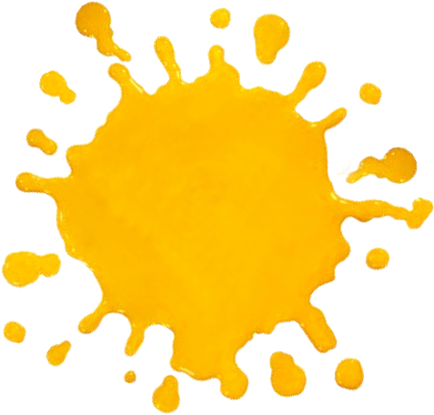 New Paint Splotch Clip Art Rendon Painting Services - Paint (490x469), Png Download