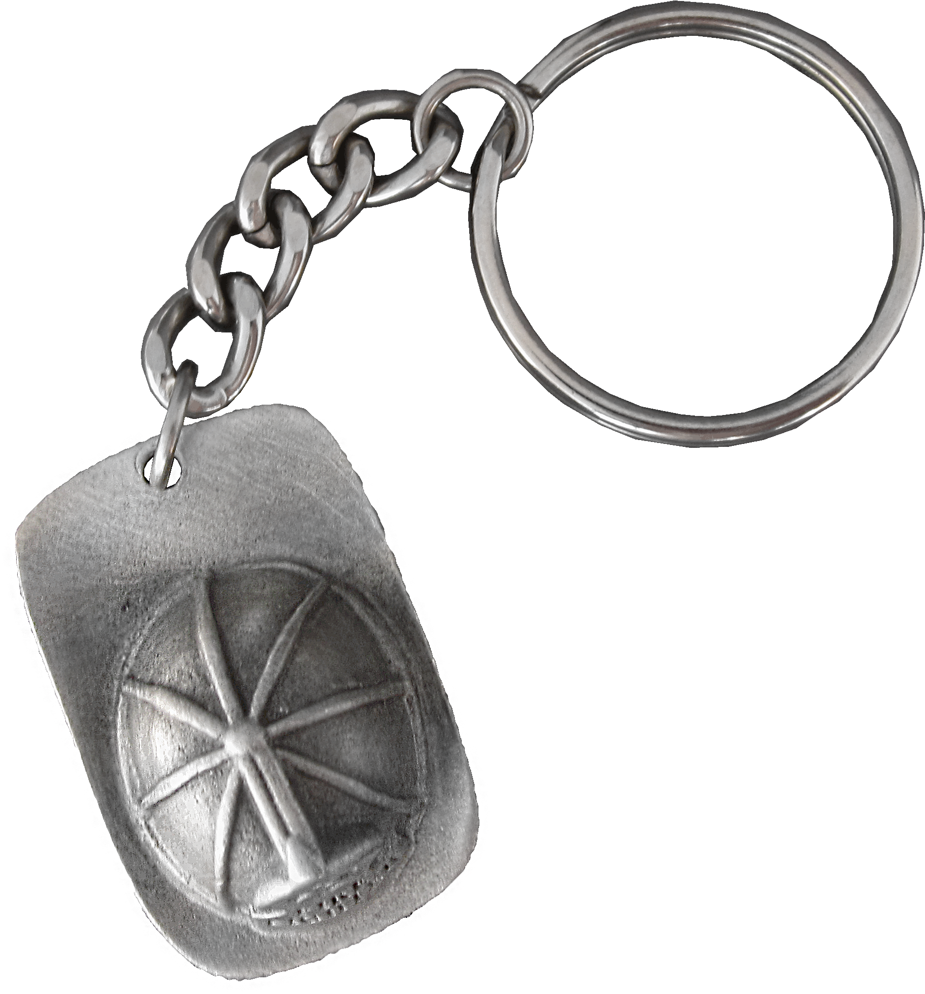 Firefighter Helmet Keychain - Keychain (2424x2556), Png Download
