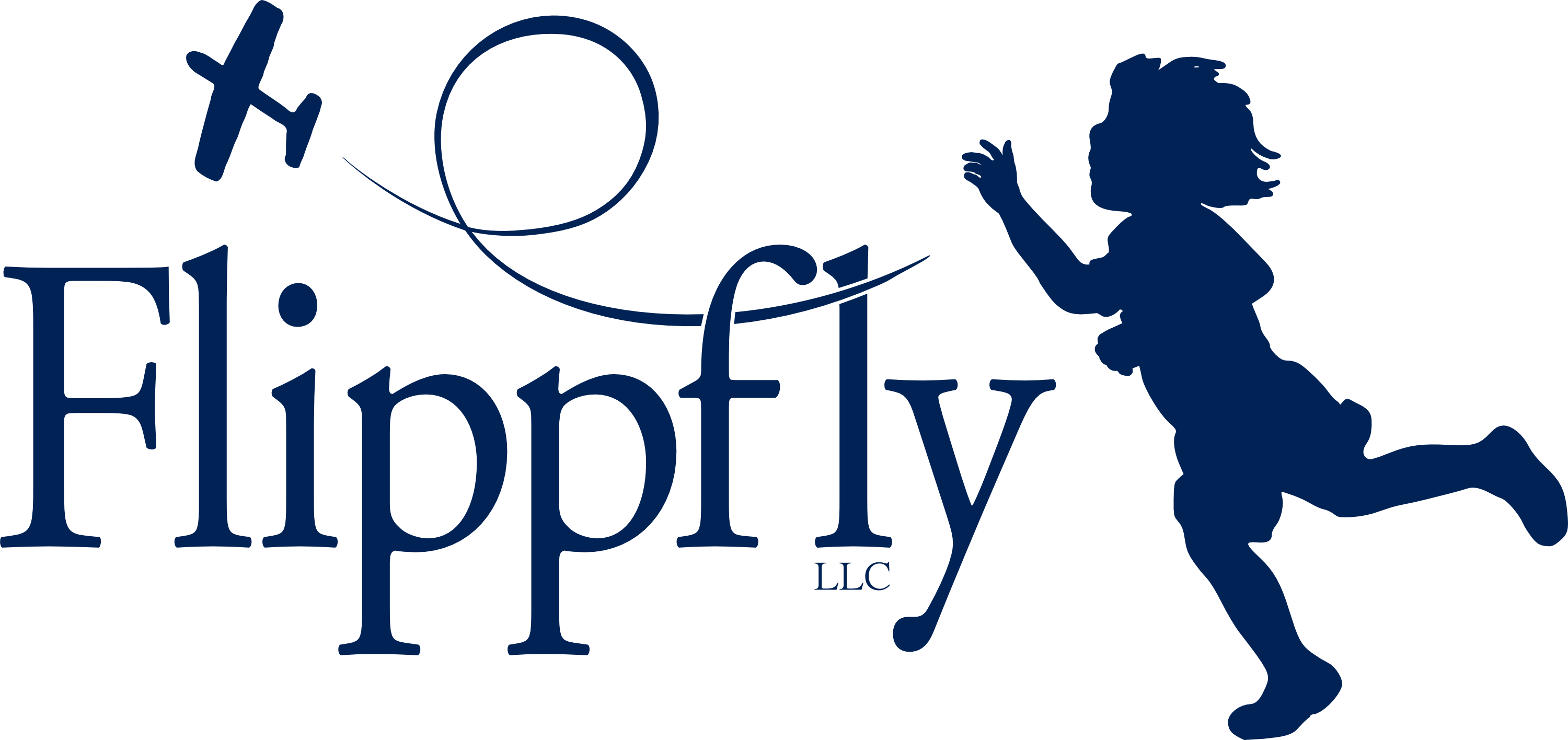 Flippfly Logo (3000x1416), Png Download