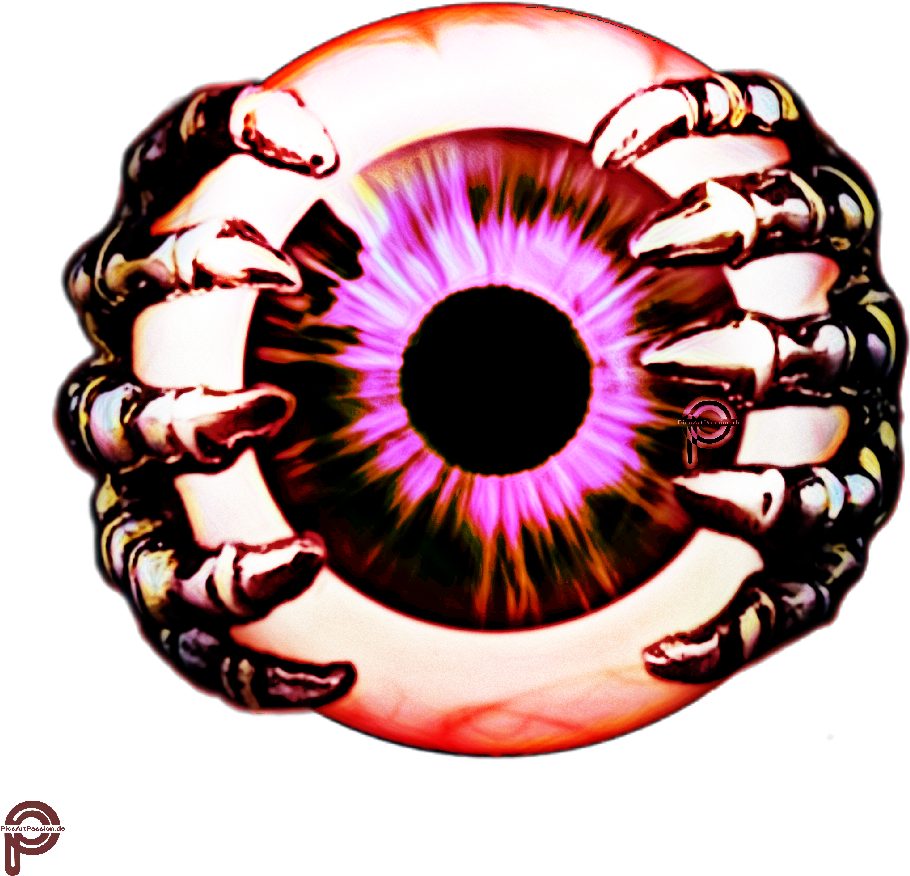 Eye Pink Creepy Fantasyart Fantasy Picsartpassion De - Eye (1024x1024), Png Download