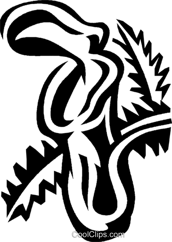 Pitcher Plant Royalty Free Vector Clip Art Illustration - Carnivorous Plant Stencils (341x480), Png Download