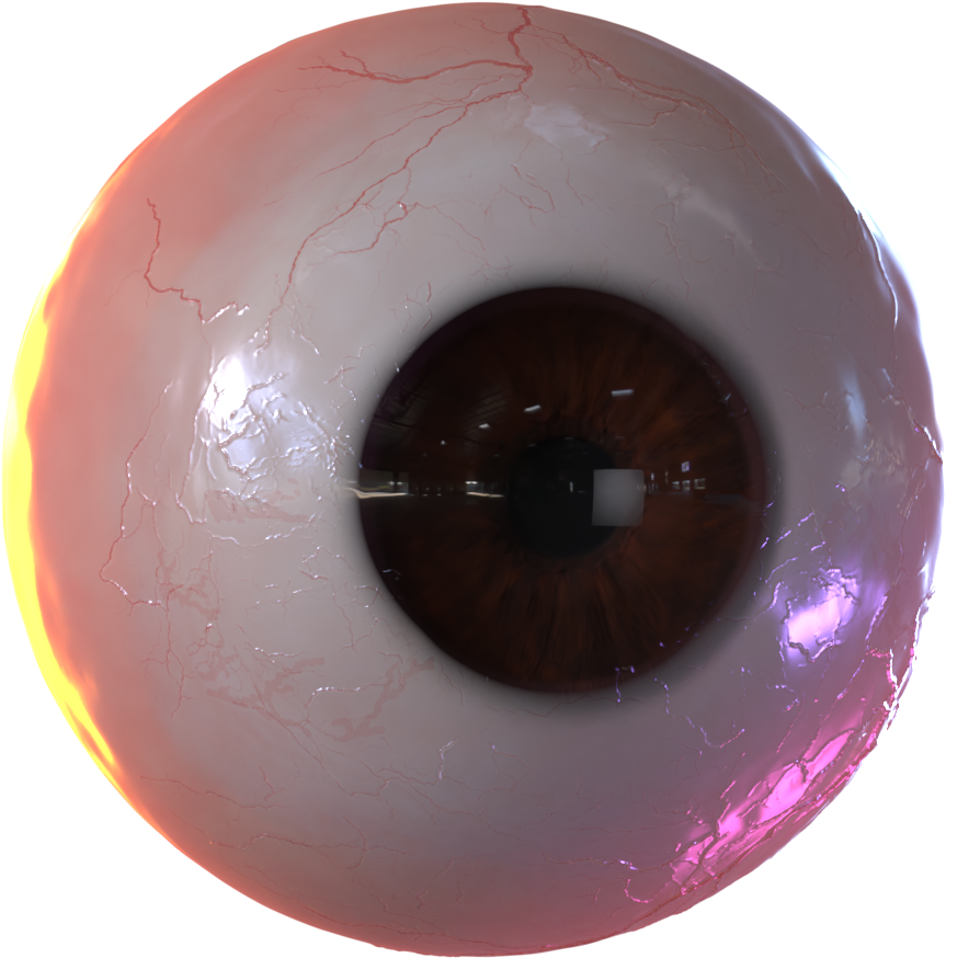 I Knowit's Creepybut Check Out The Great Caustics On - Circle (1024x1024), Png Download
