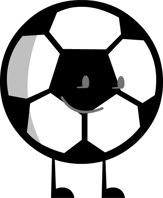 Ffcm Soccer Ball - Foot Kicking Ball (527x637), Png Download