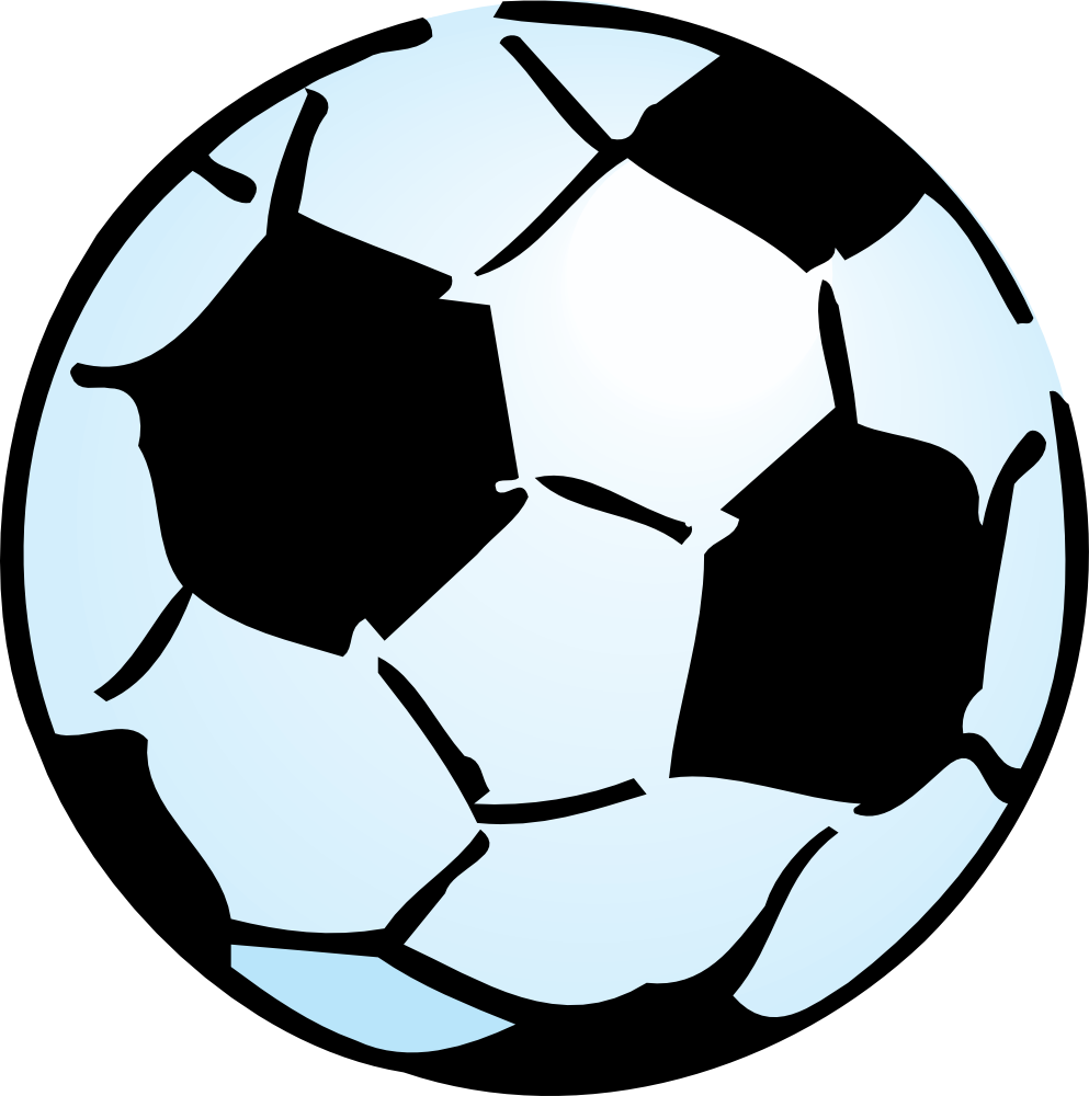 Soccer Ball Glossy Clip Art Download - Cartoon Soccer Ball Clip Art (793x800), Png Download