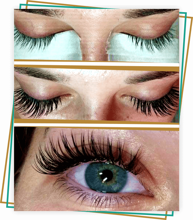 We Choose Silk Because Of Their Glamorous Semi-gloss - Long Thick Eyelash Extensions (650x742), Png Download