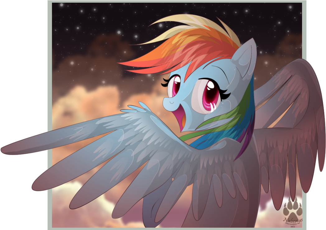 Post 6061 0 87022200 1344263941 Thumb - Fanfics Com A Rainbow Dash (1082x738), Png Download