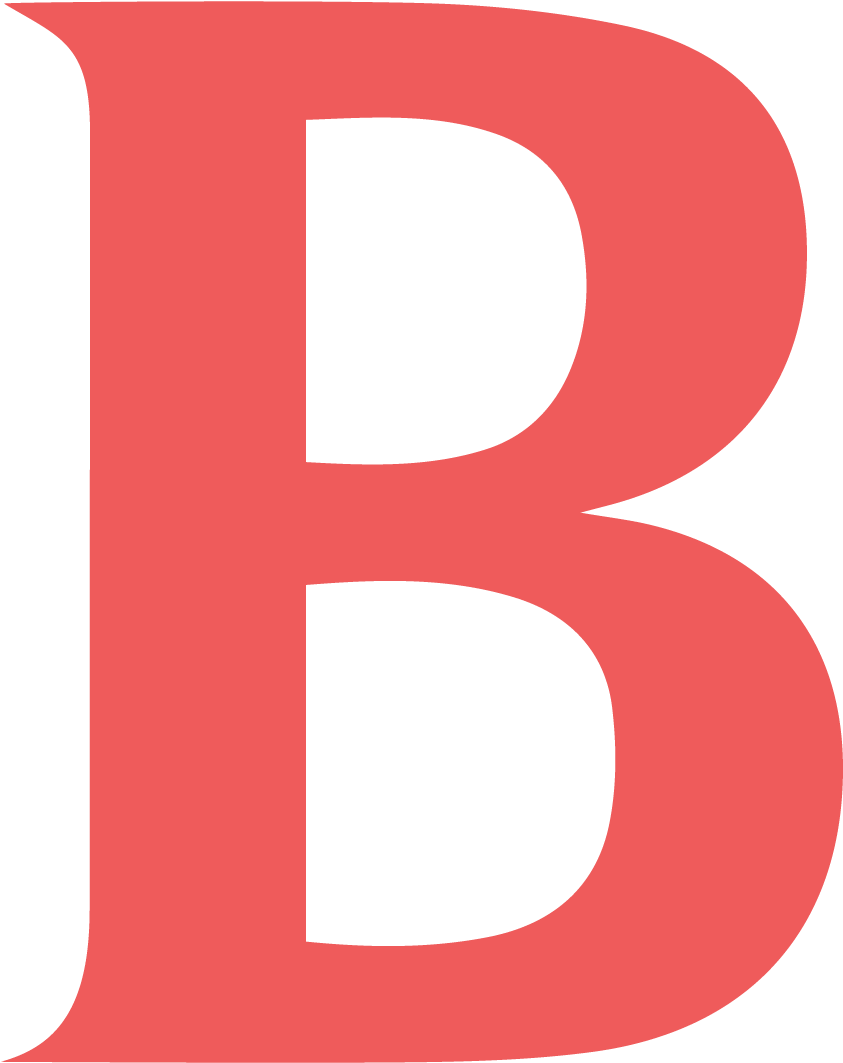 Bruises Brand - Буква Б За Оцветяване (1079x1106), Png Download