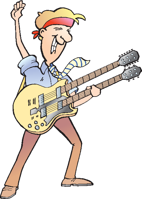 Gordie Shredding Dou - Cartoon (461x643), Png Download