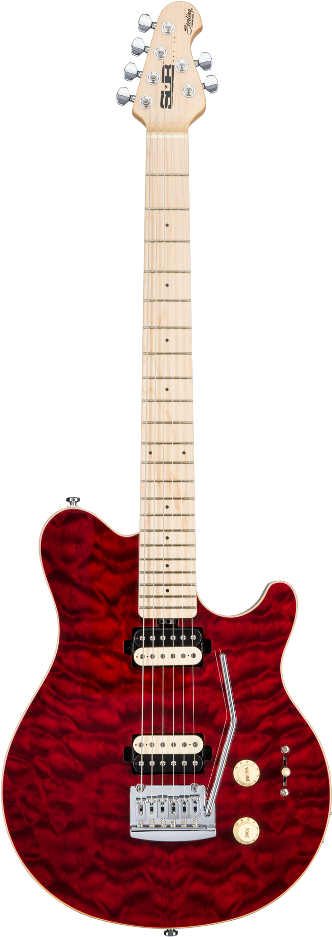 Guitar, Electric Guitar, Beginner Guitar, Guitar For - Music Man Axis Red Guitar (2000x2000), Png Download