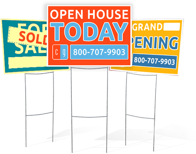 1&2 Color Yard Signs - Komische Oper Berlin (800x800), Png Download