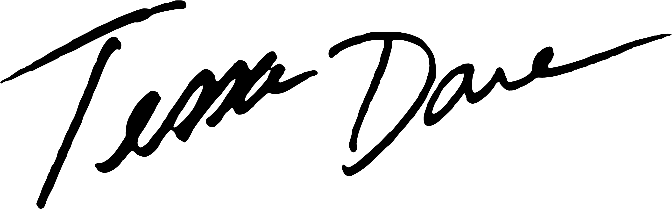 Tessa Dare Signature - Thumbnail (2880x896), Png Download