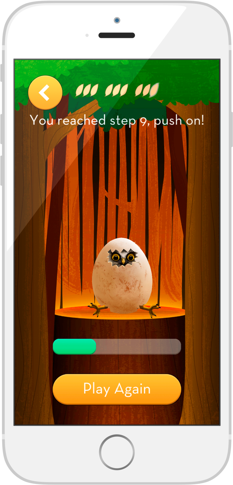 Digit Dare Screen Owl In Egg - Circle (1000x1778), Png Download