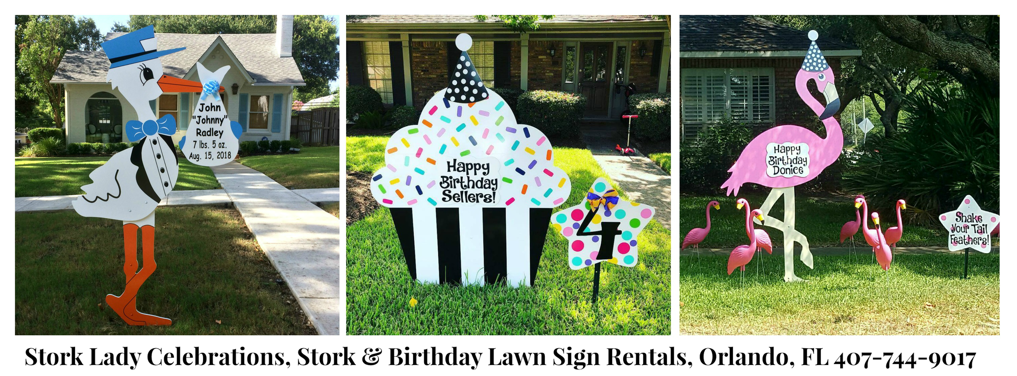 Orlando Yard Sign Rentals - Orlando (2048x757), Png Download