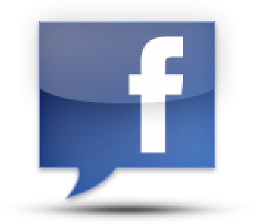 Facebook Speech Bubble (640x480), Png Download