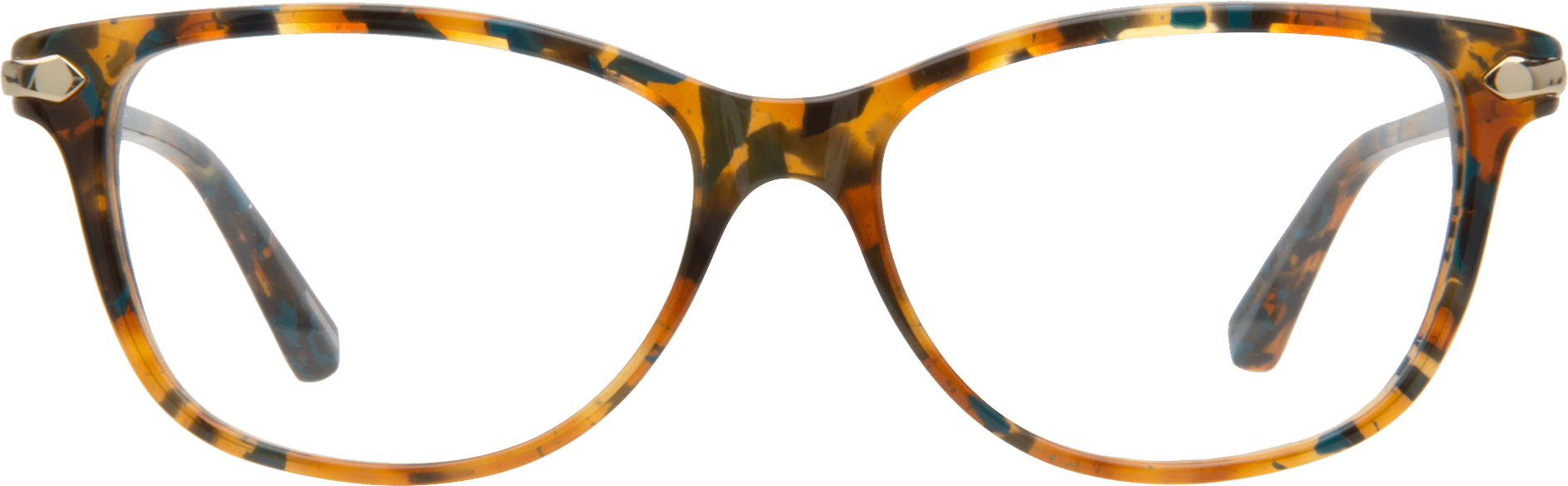 Retro Wingtip - Glasses Frames Png (1889x585), Png Download