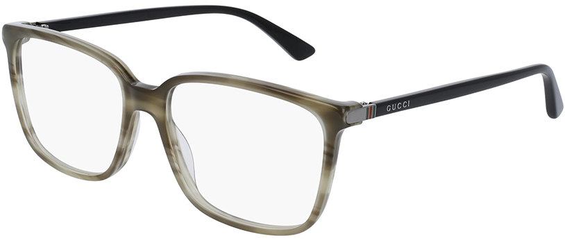 Gg0019o - Gucci Gg0019o 004 Tortoise Men Eyeglasses (1117x480), Png Download