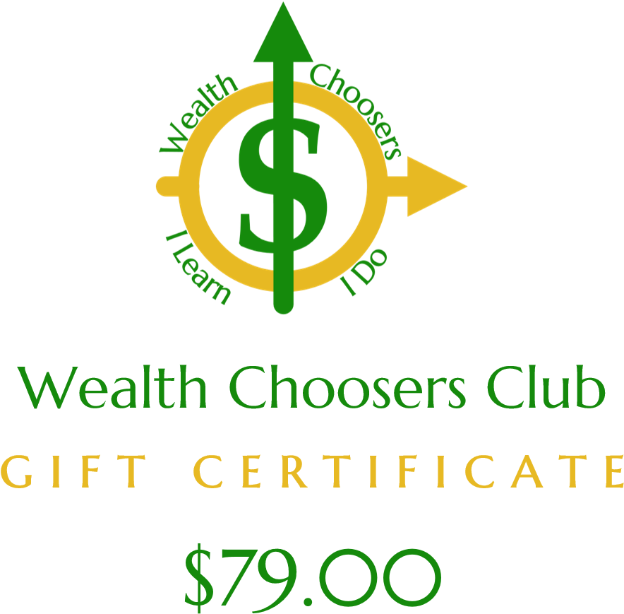 Wealth Choosers Club Gift Certificate - Logo (1125x1125), Png Download
