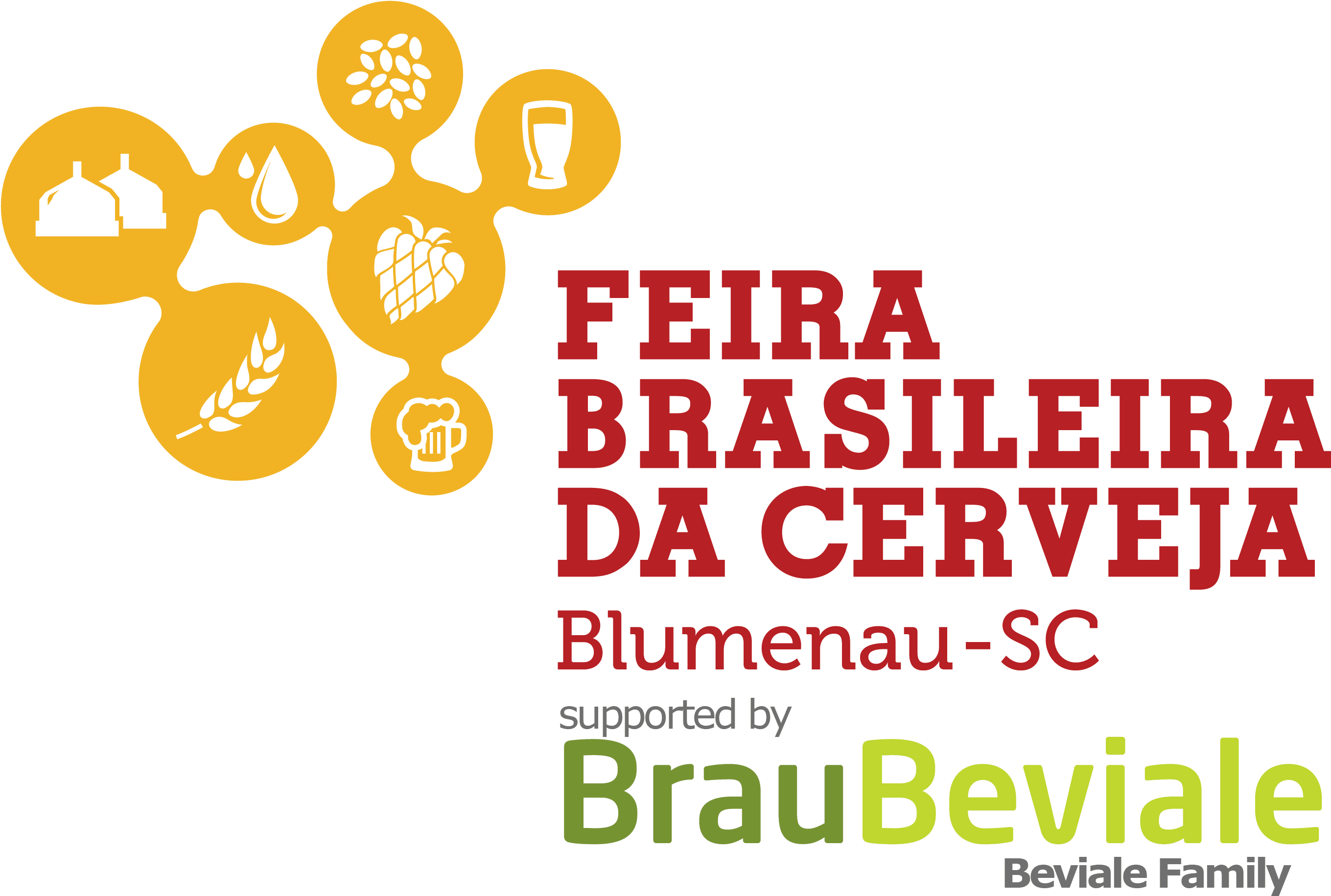 Feira Brasileira Da Cerveja - Graphic Design (3317x1980), Png Download