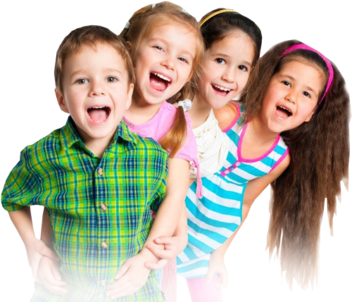 Happy Children Transparent (540x442), Png Download