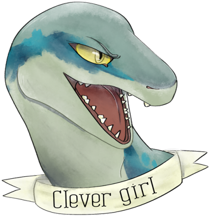 Blue From Jurassic World Shes Lovely - Imagenes Kawaiis De Jurassic World Owen Y Raptores (500x527), Png Download