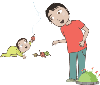 Consideraciones Generales Para Estimular A Tu Guagua - Chile Crece Contigo Bebe (350x350), Png Download