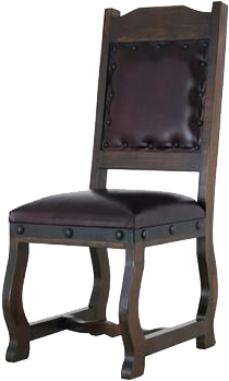 Herradura Leather Chair (535x490), Png Download
