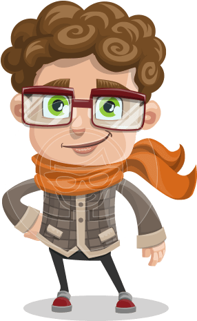 Curly Tommy Curly Tommy - Google Slides (366x464), Png Download
