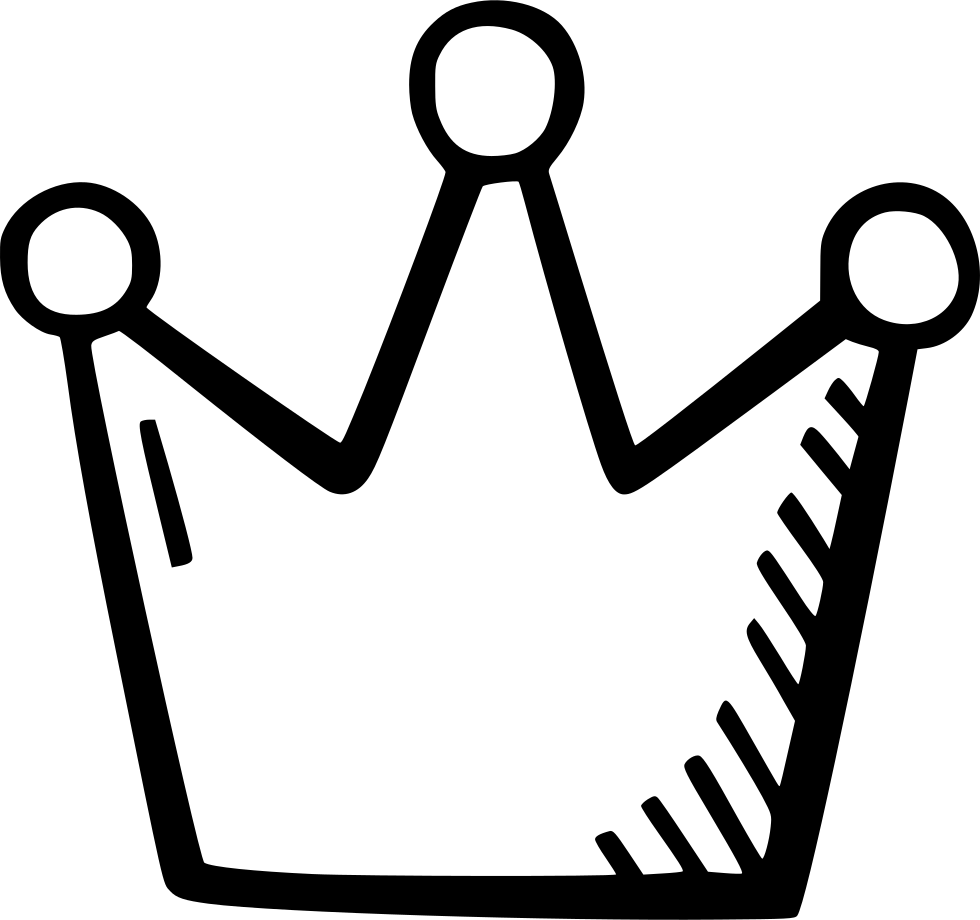 Png File Svg - Hand Drawn Crown Png (980x920), Png Download