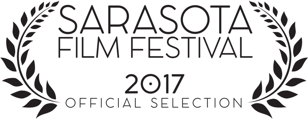 2017 Official Selection Black - Sarasota Film Festival Laurels (1000x458), Png Download