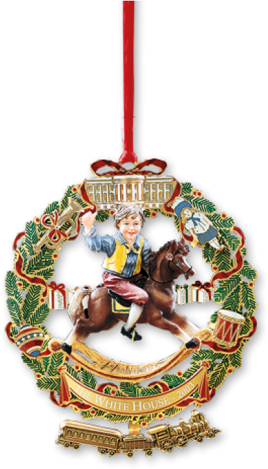 2003 White House Christmas Ornament, A Child's Rocking - 2018 White House Ornament (700x700), Png Download