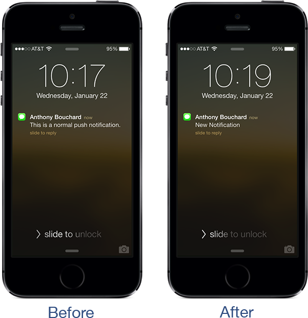 'notification Privacy' Increases Your Ios 7 Privacy - Smartphone (600x643), Png Download