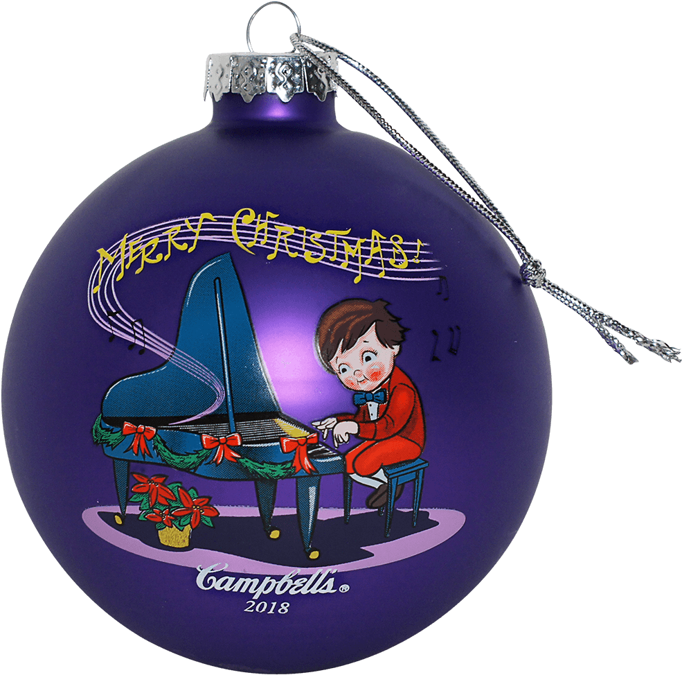 2018 Campbell Kids™ Annual Dated Ball Ornament Holiday - Campbell Soup Company (1000x1000), Png Download
